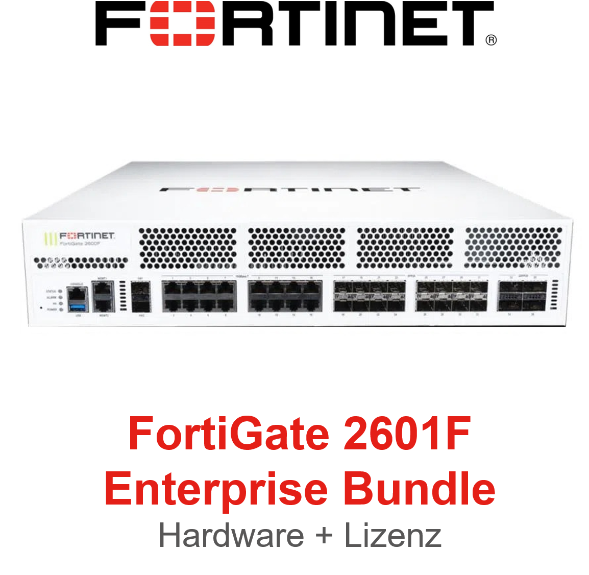 Fortinet FortiGate 2601F - Enterprise Bundle (Hardware + Lizenz)
