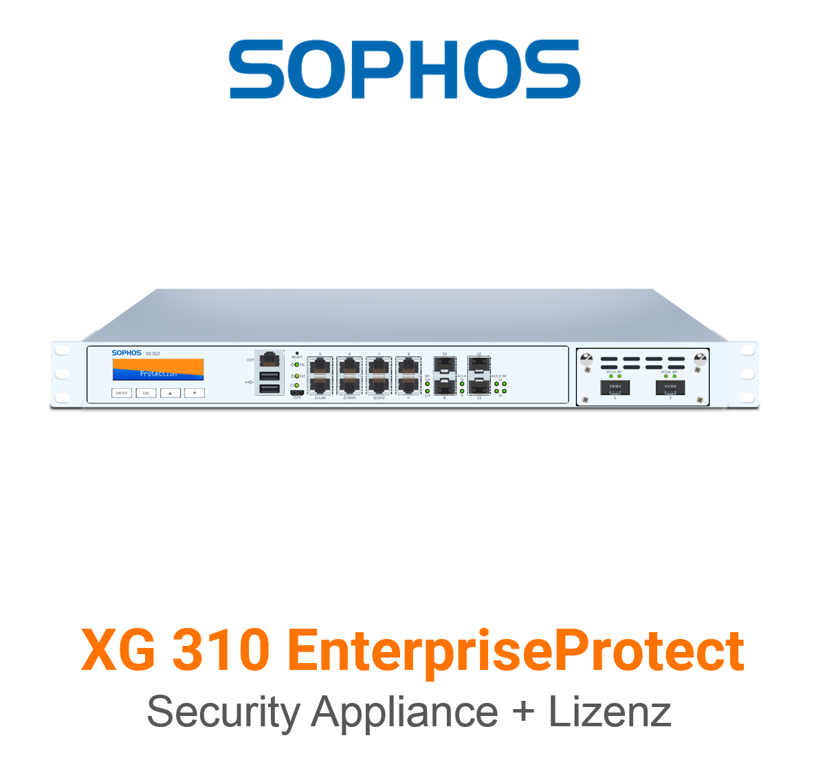 Sophos XG 310 EnterpriseProtect Bundle (End of Sale/Life)