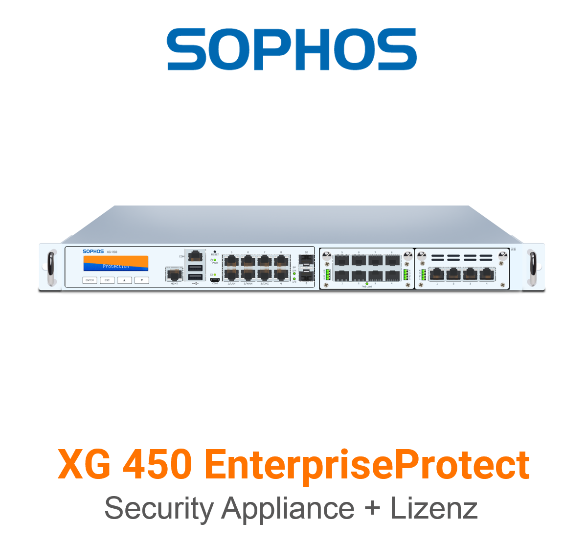 Sophos XG 450 EnterpriseProtect Bundle (End of Sale/Life)