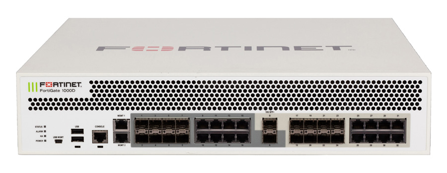Fortinet FortiGate 1000D Firewall (End of Sale/Life)