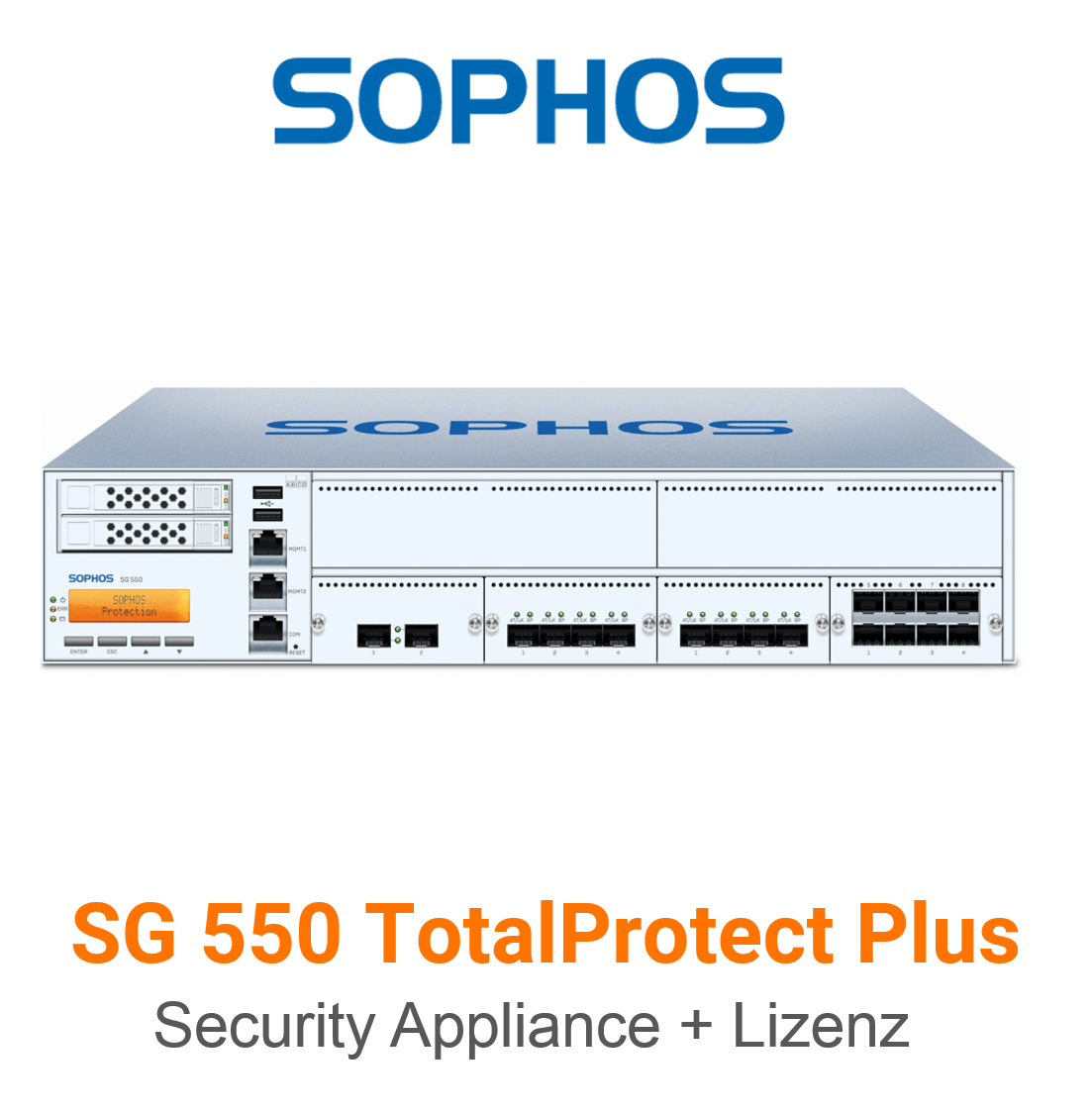 Sophos SG 550 TotalProtect Plus Bundle (End of Sale/Life)