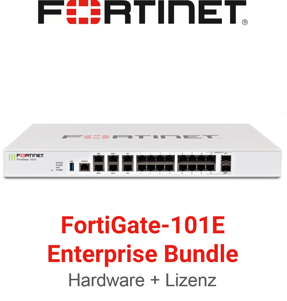 Fortinet FortiGate-101E - Enterprise Bundle (End of Sale/Life)