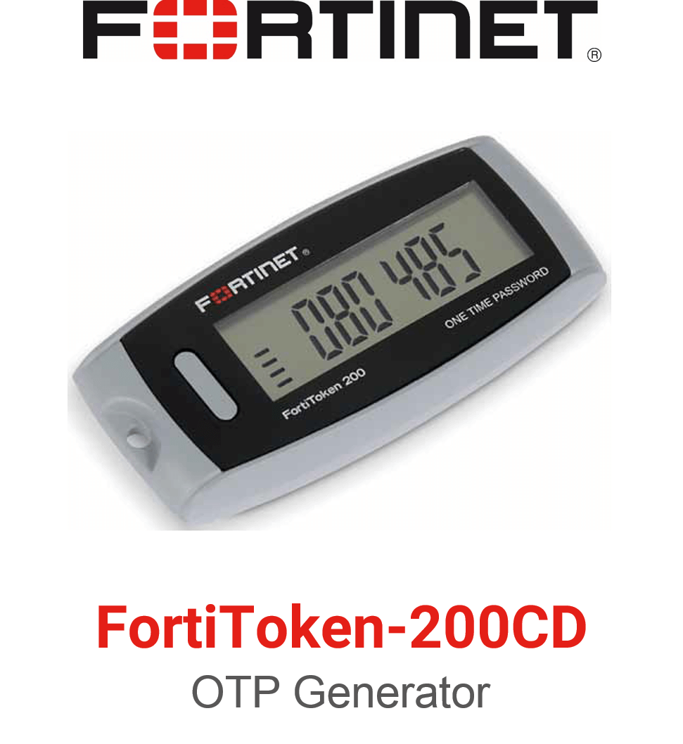 Fortinet FortiToken FTK-200 Einmalpasswort Generator incl. CD mit Startnummern