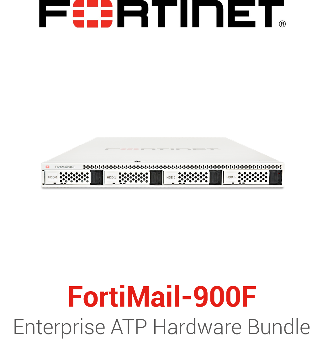 Fortinet FortiMail-900F - Enterprise Bundle (Hardware + Lizenz)
