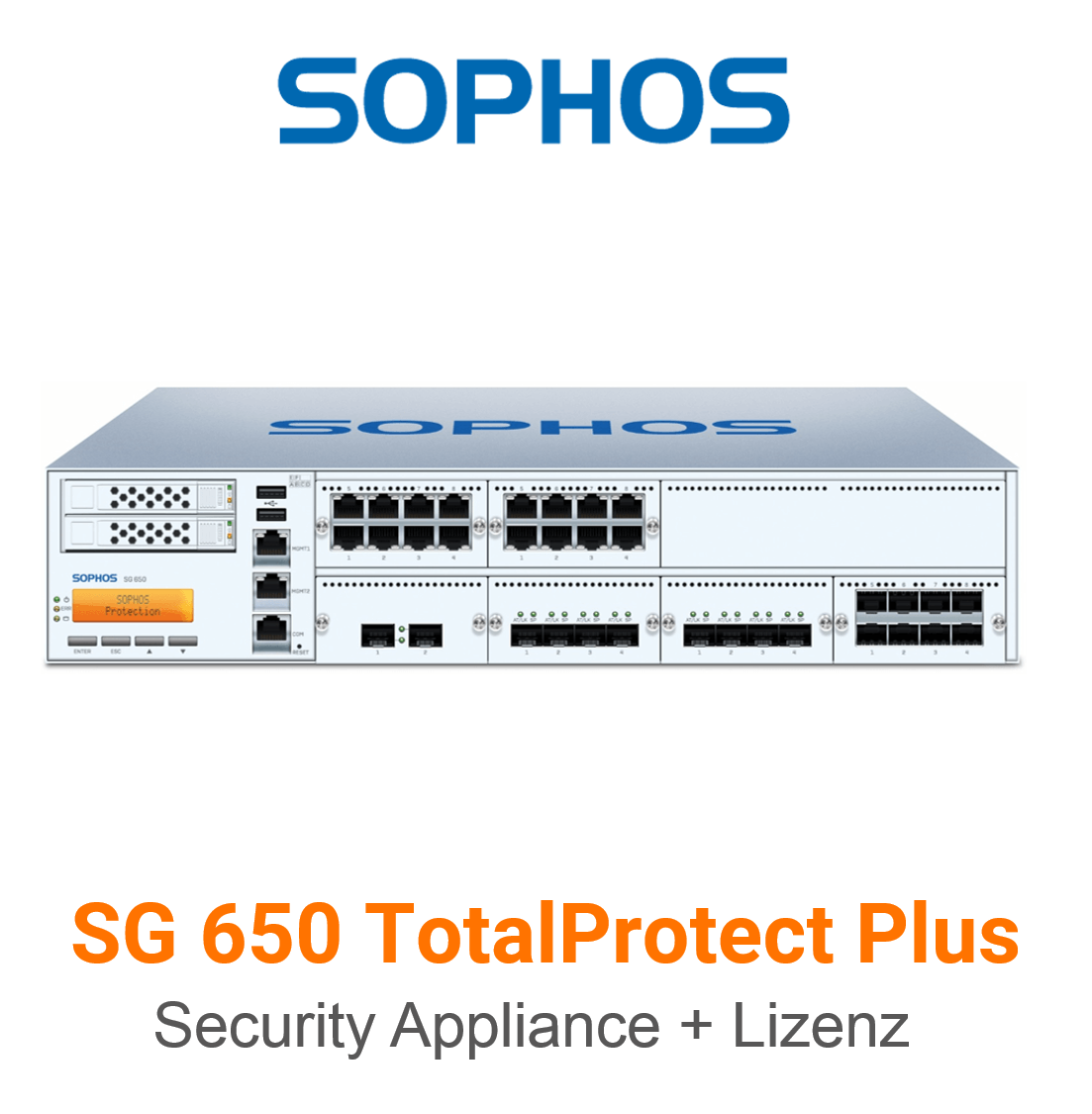 Sophos SG 650 TotalProtect Plus Bundle (End of Sale/Life)