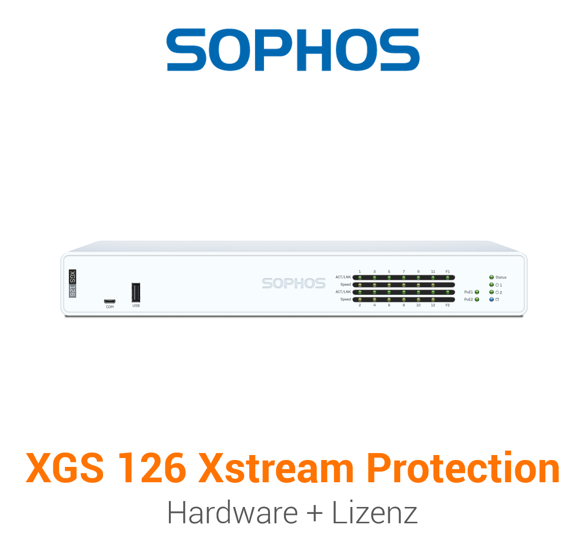 Sophos XGS 126 mit Xstream Protection
