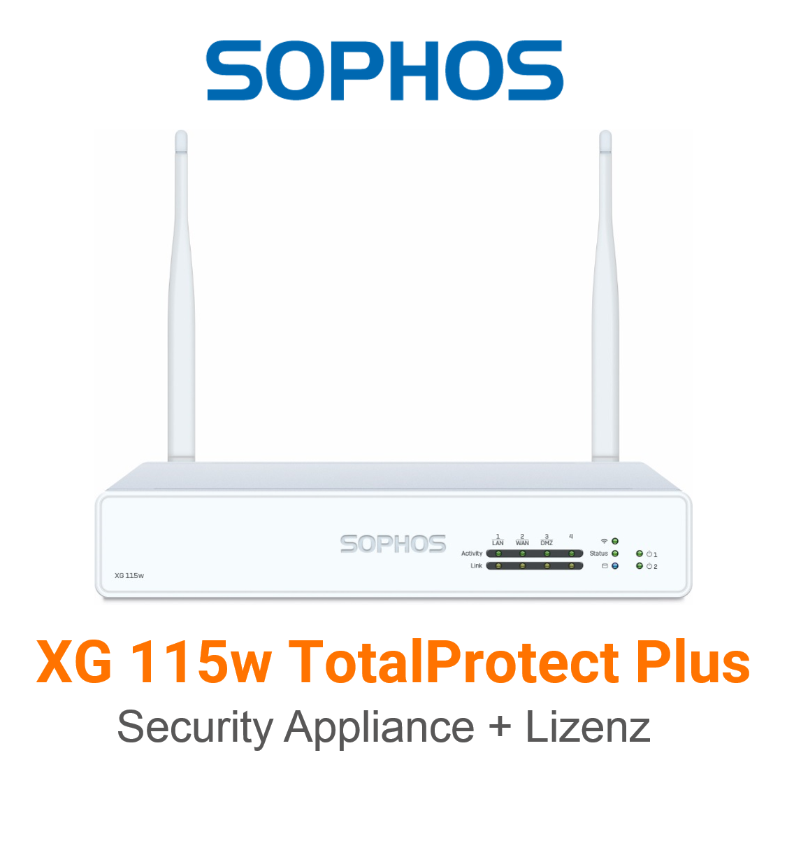 Sophos XG 115w TotalProtect Plus Bundle (Hardware + Lizenz) (End of Sale/Life)