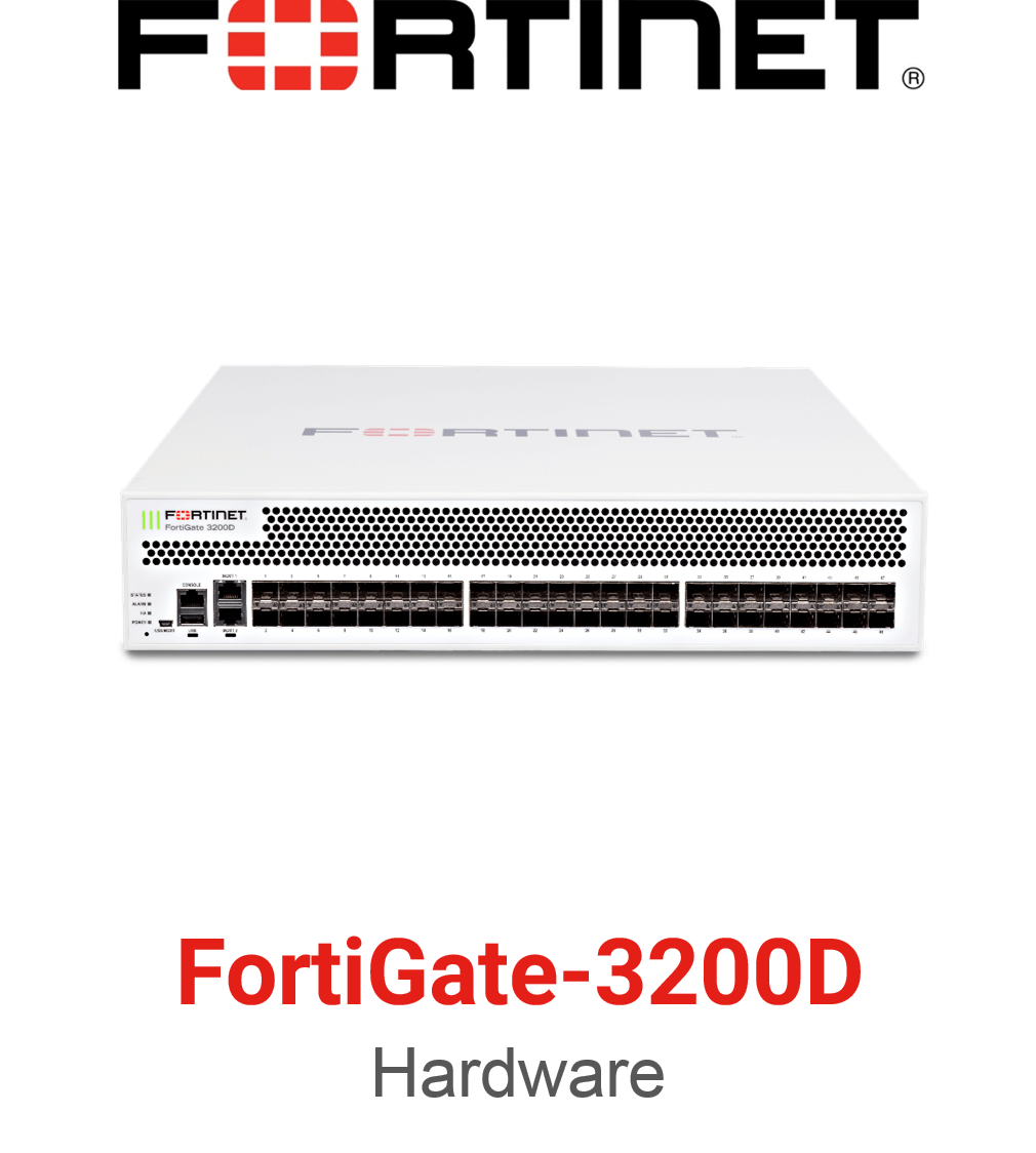 Fortinet FortiGate 3200D Firewall (End of Sale/Life)