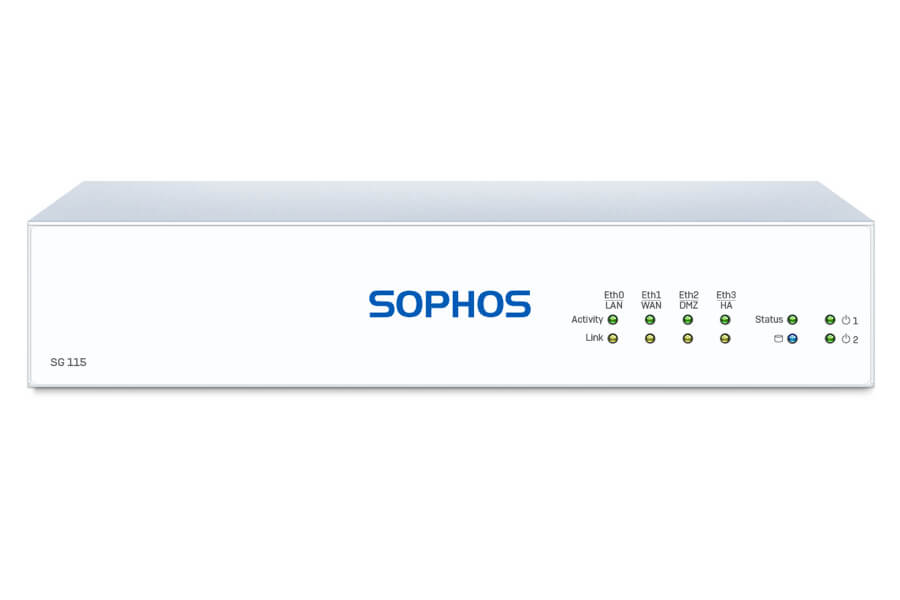 Sophos SG 115 Vorderseitenansicht