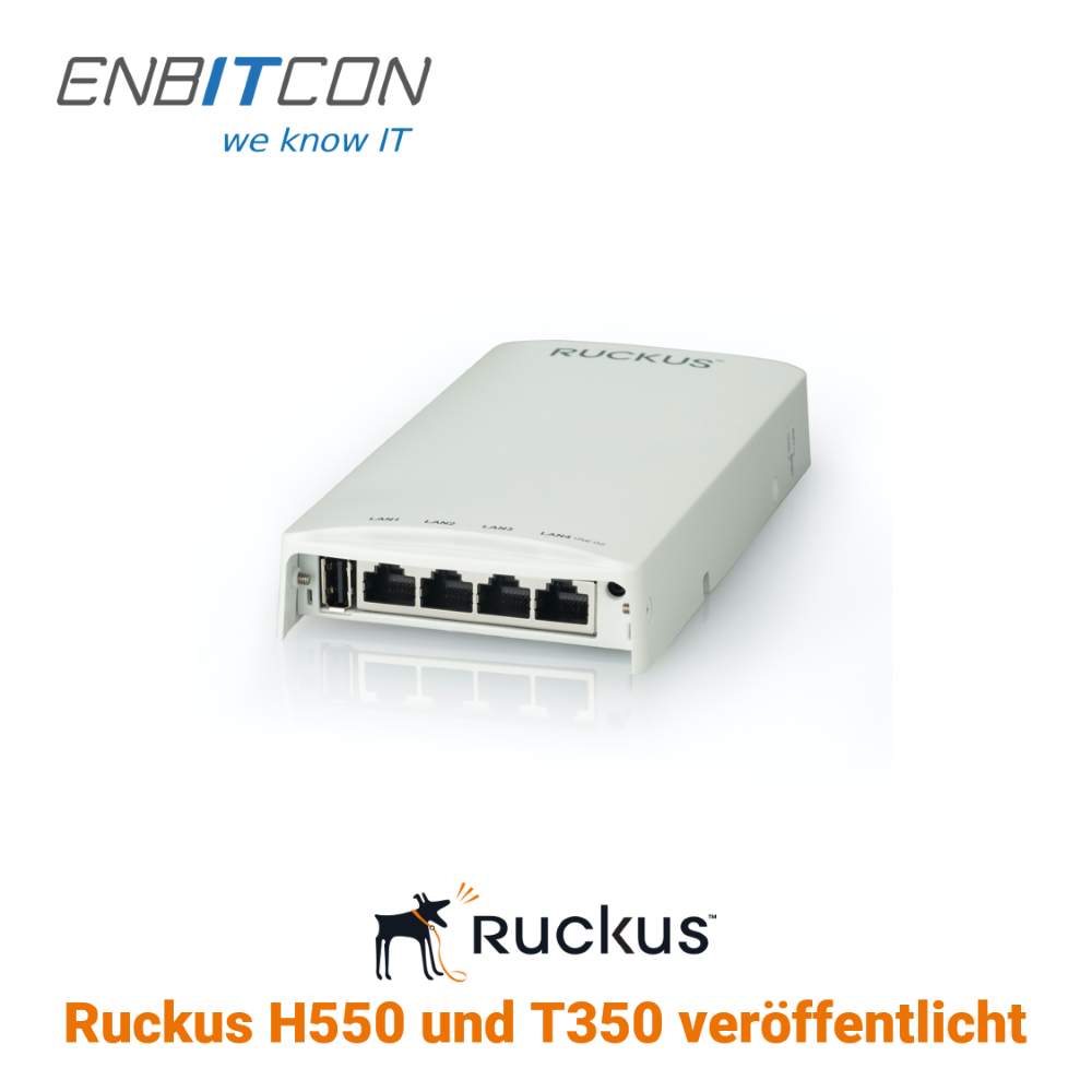 Ruckus H550 und T350 Accesspoints Veröffentlichung Blog
