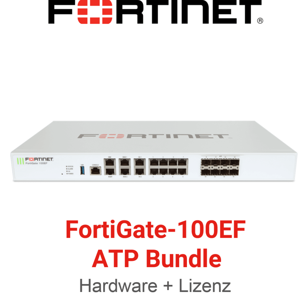 Fortinet FortiGate-100EF - ATP Bundle (End of Sale/Life)