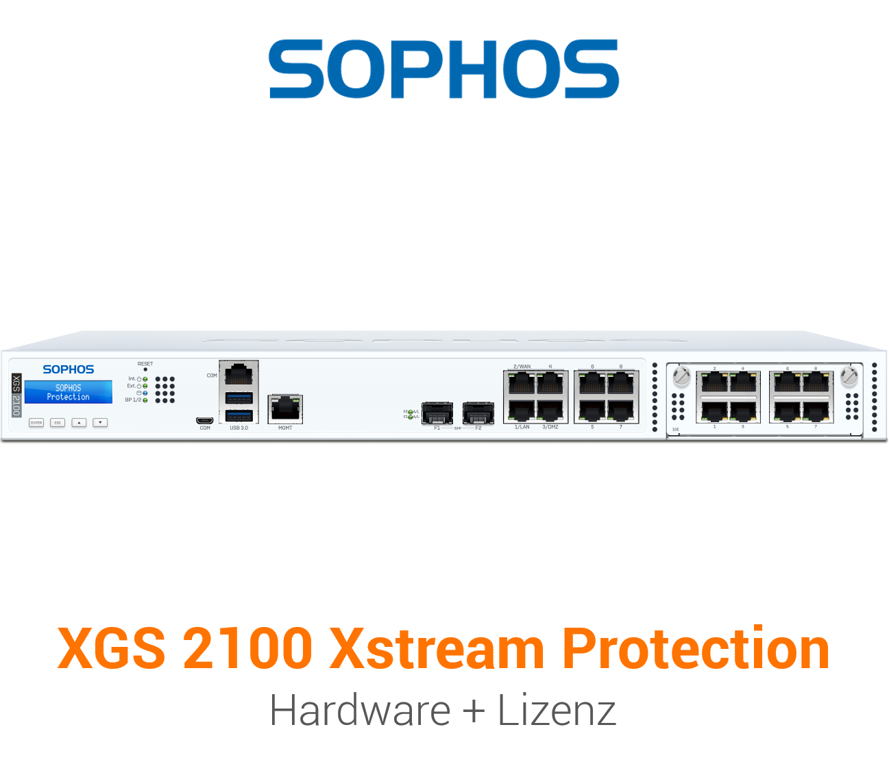 Sophos XGS 2100 mit Xstream Protection