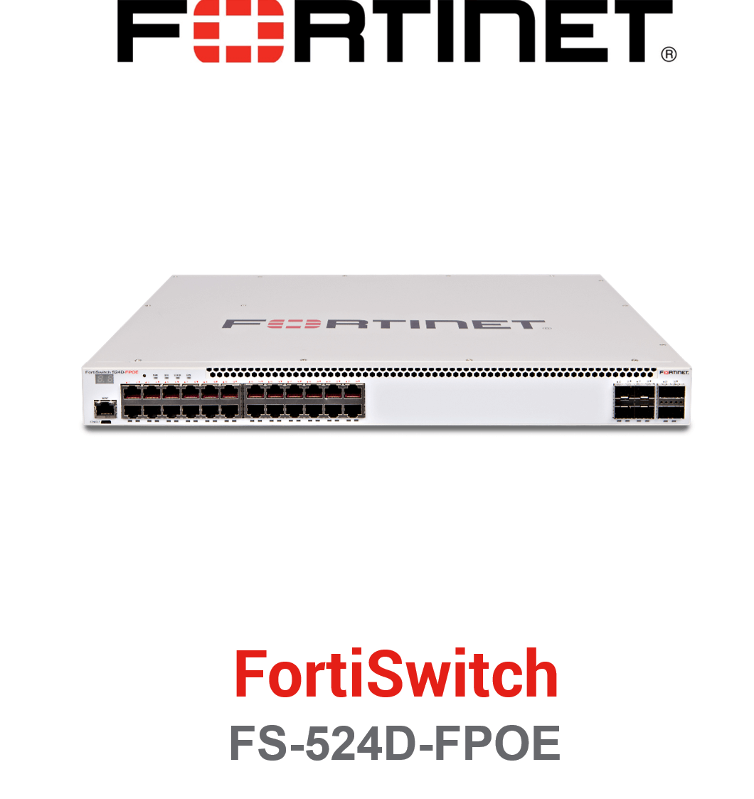 Fortinet FortiSwitch-524D-FPOE