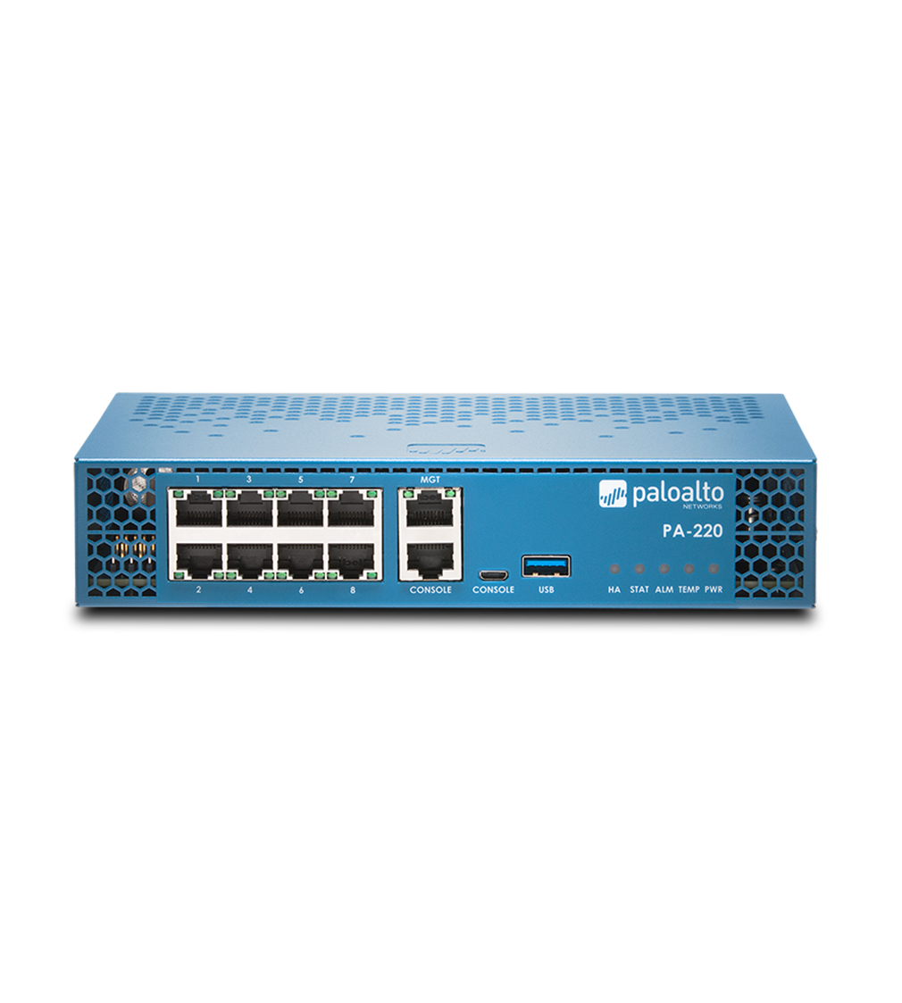Palo Alto Networks PA-220 Firewall Vorderansicht