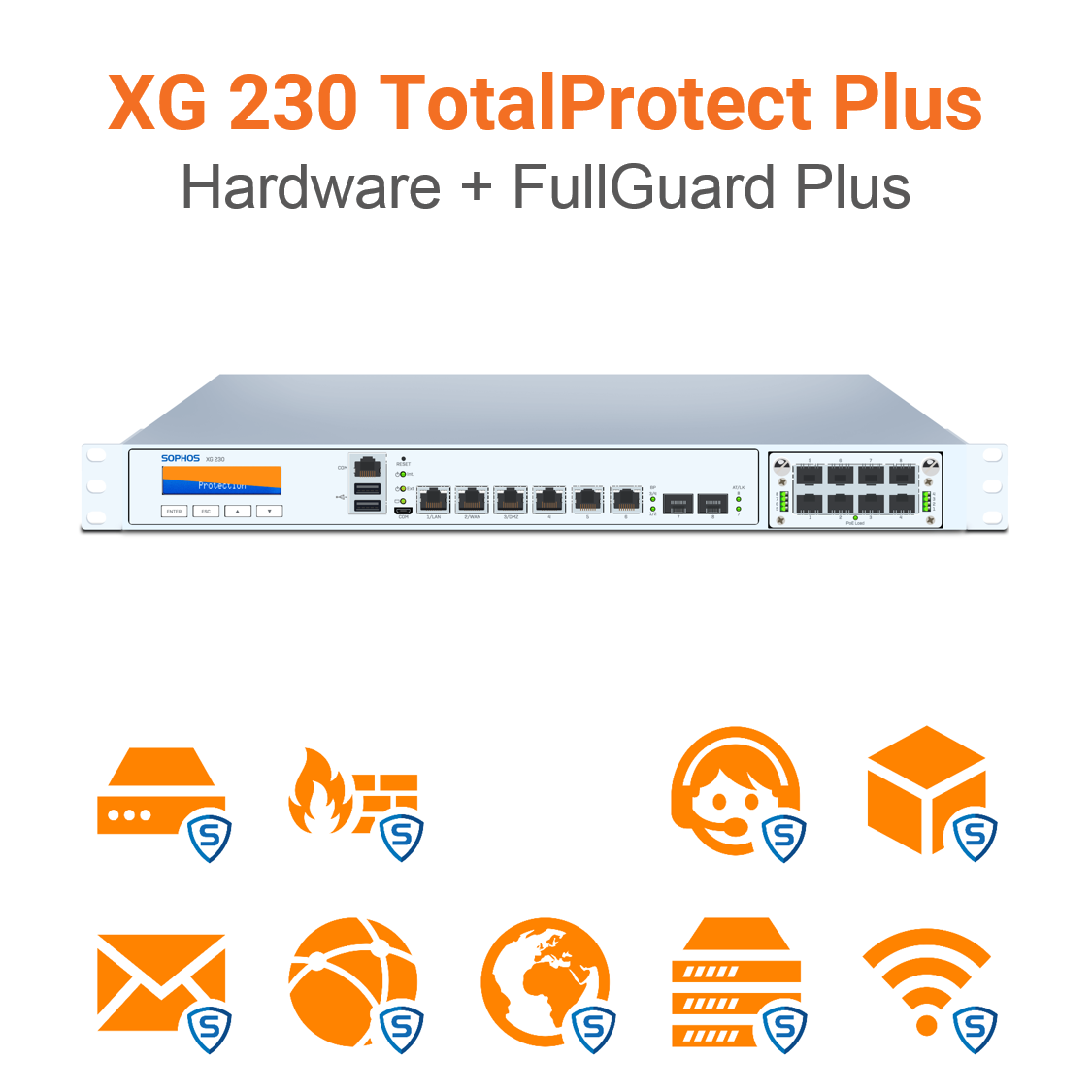 Sophos XG 230 TotalProtect Plus Bundle (End of Sale/Life)