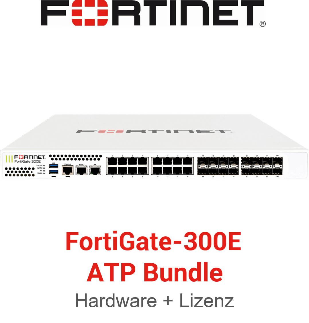 Fortinet FortiGate-300E - ATP Bundle (End of Sale/Life)