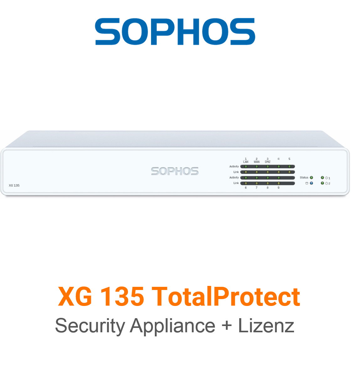 Sophos XG 135 TotalProtect Bundle (Hardware + Lizenz)