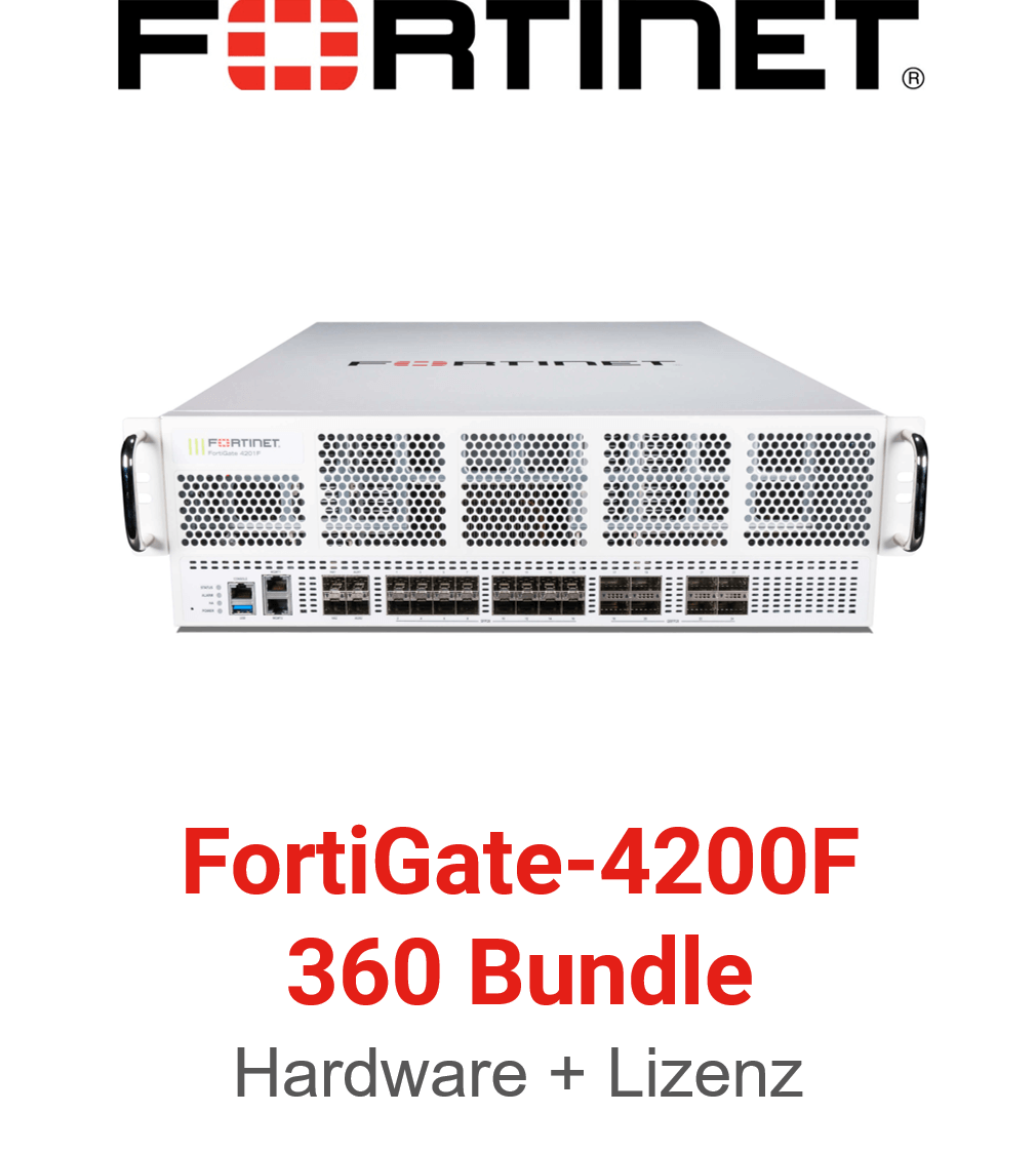Fortinet FortiGate-4200F - 360 Bundle (Hardware + Lizenz)