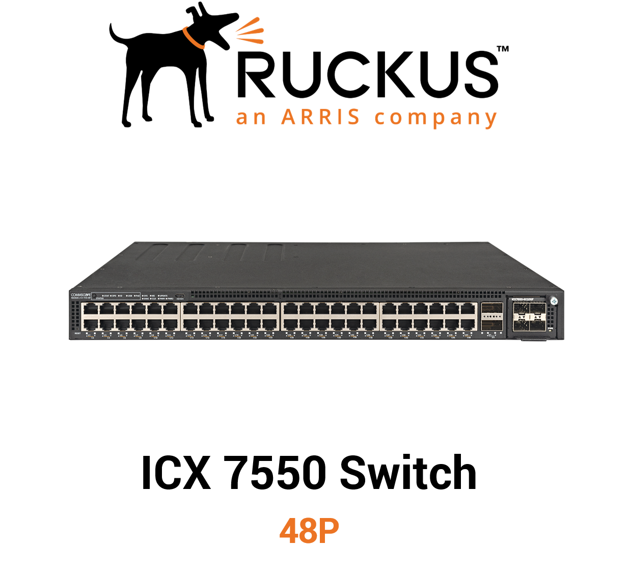 Ruckus ICX 7550-48P Switch