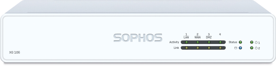 Sophos XG 106 TotalProtect Plus Bundle (Hardware + Lizenz) (End of Sale/Life)