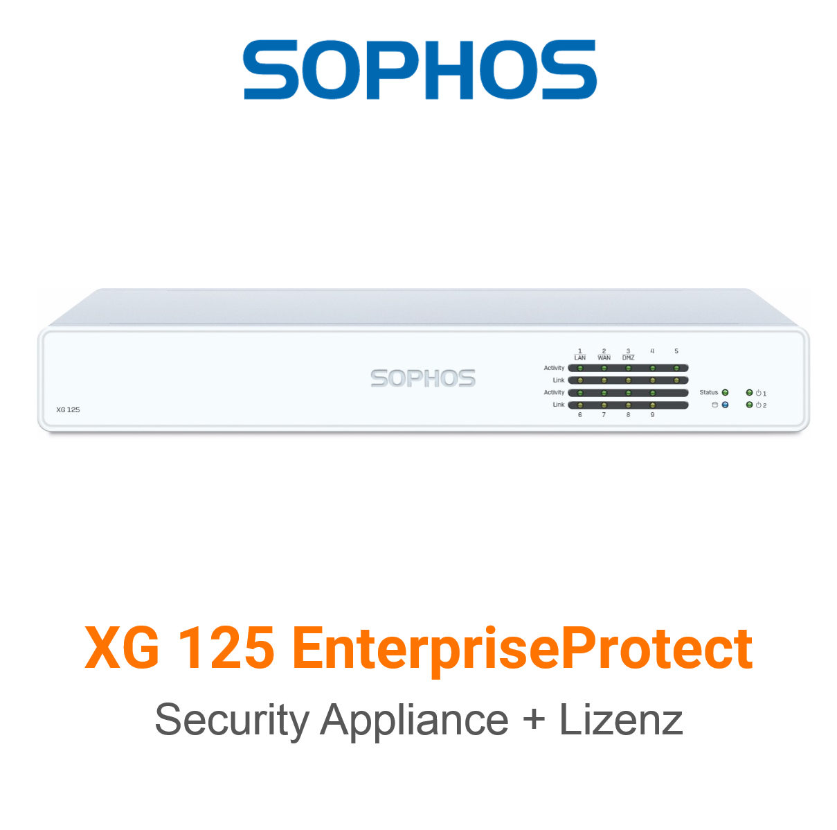 Sophos XG 125 EnterpriseProtect Bundle (End of Sale/Life)