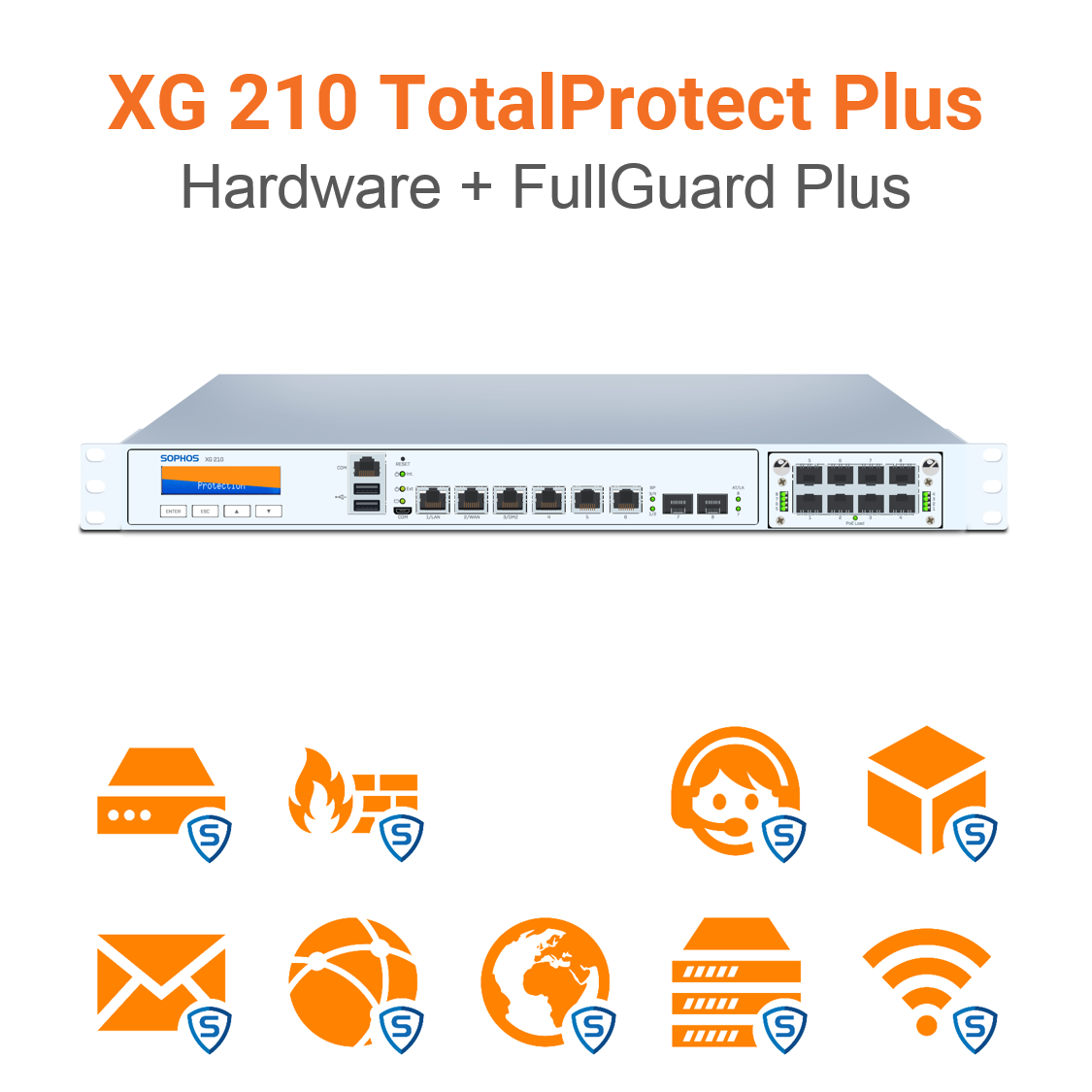 Sophos XG 210 TotalProtect Plus Bundle (End of Sale/Life)