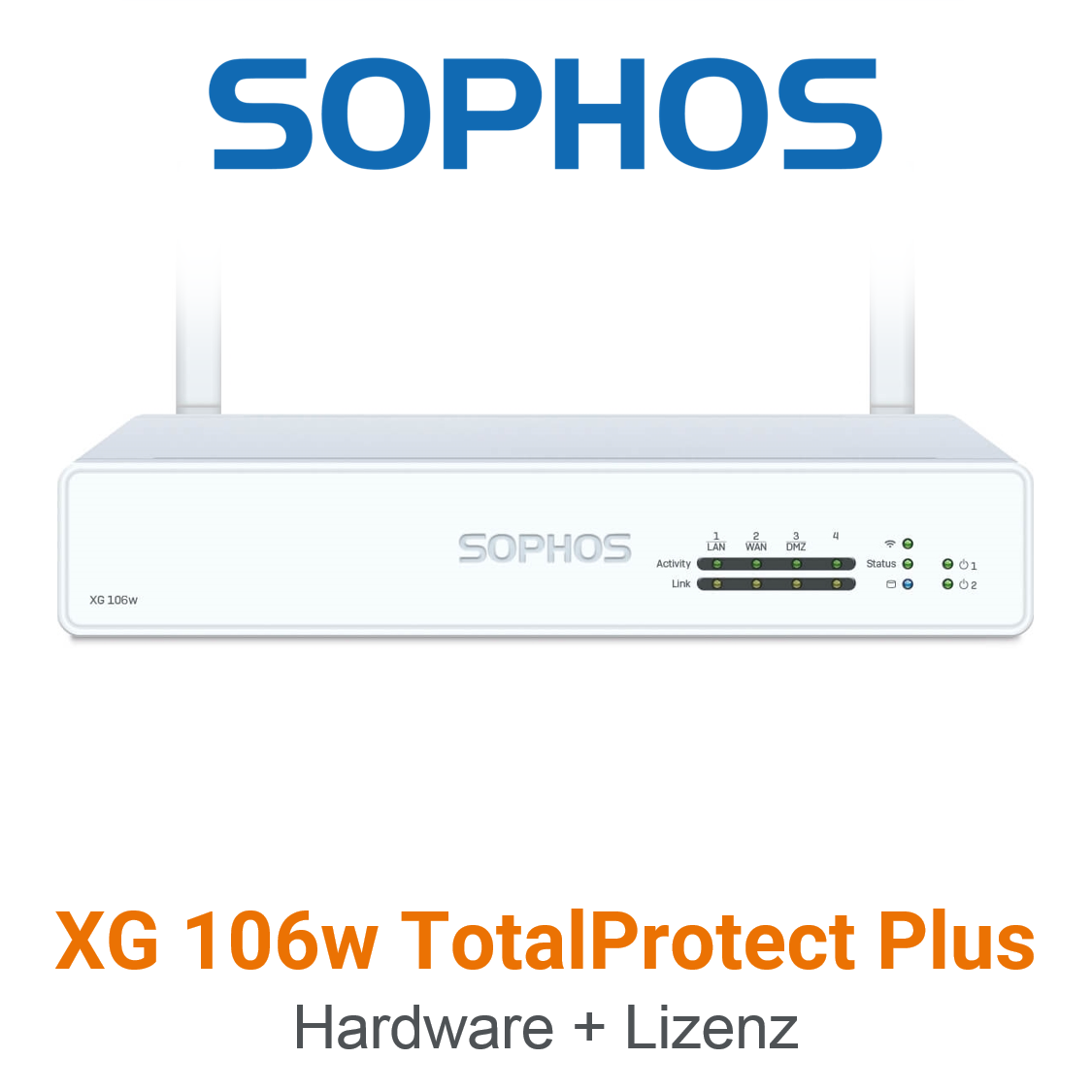 Sophos XG 106w TotalProtect Plus Bundle (End of Sale/Life)