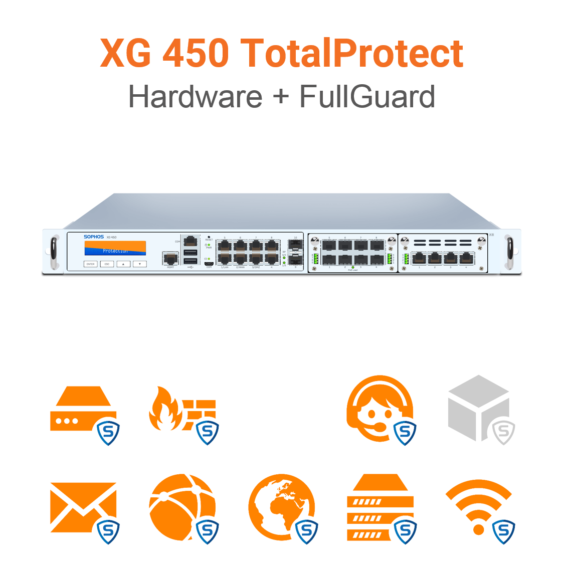 Sophos XG 450 TotalProtect Bundle (End of Sale/Life)