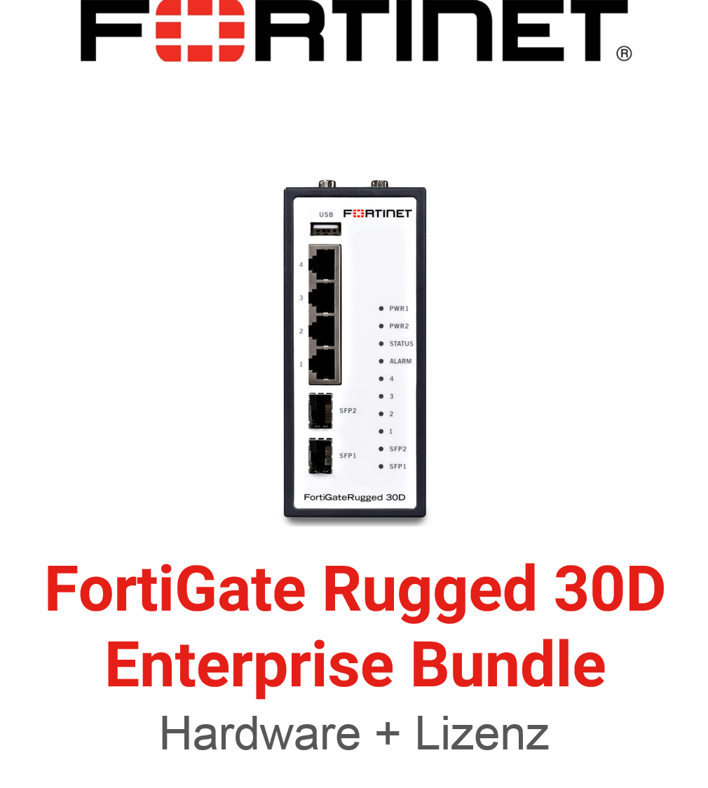 Fortinet FortiGateRugged-30D - Enterprise Bundle (End of Sale/Life)