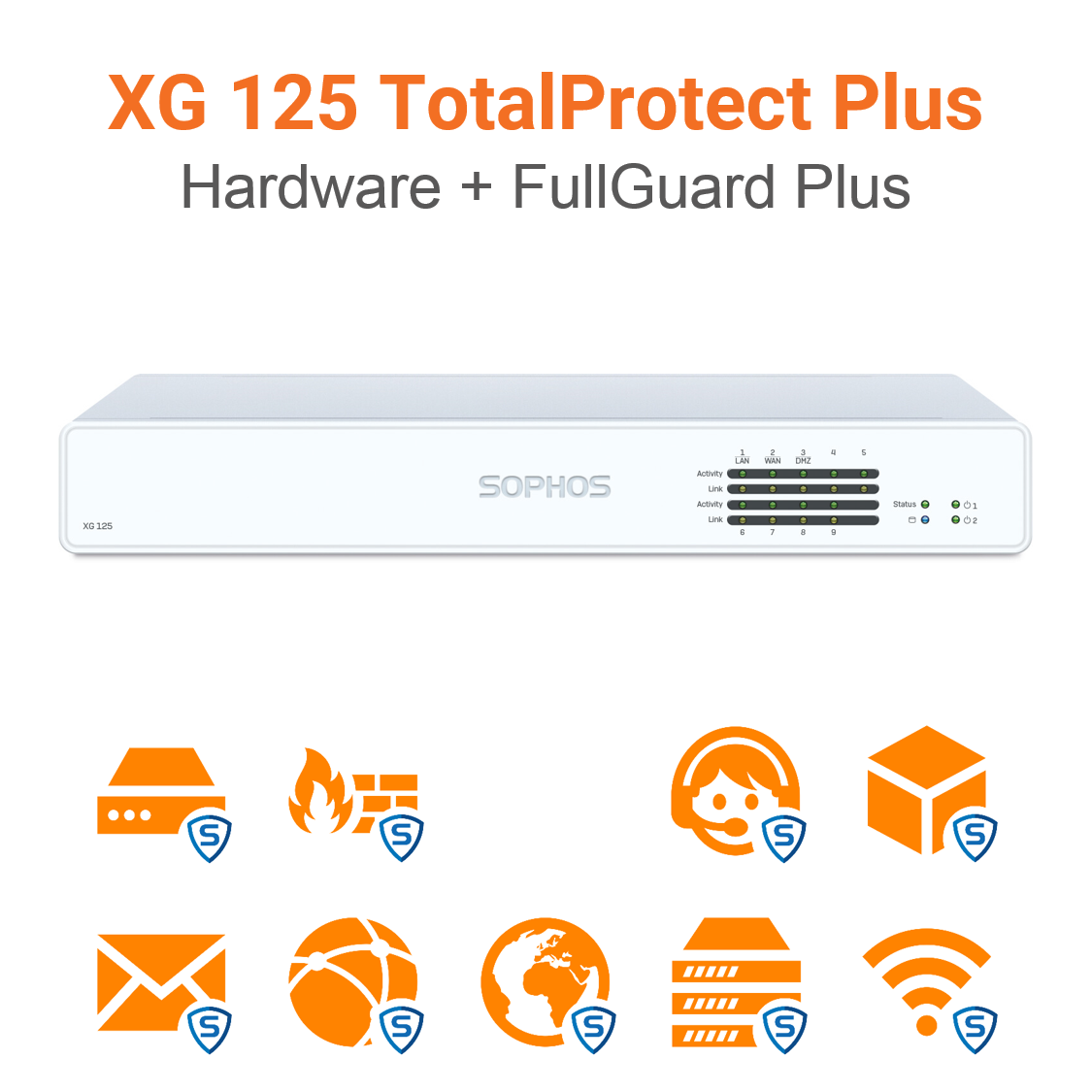 Sophos XG 125 TotalProtect Plus Bundle (End of Sale/Life)