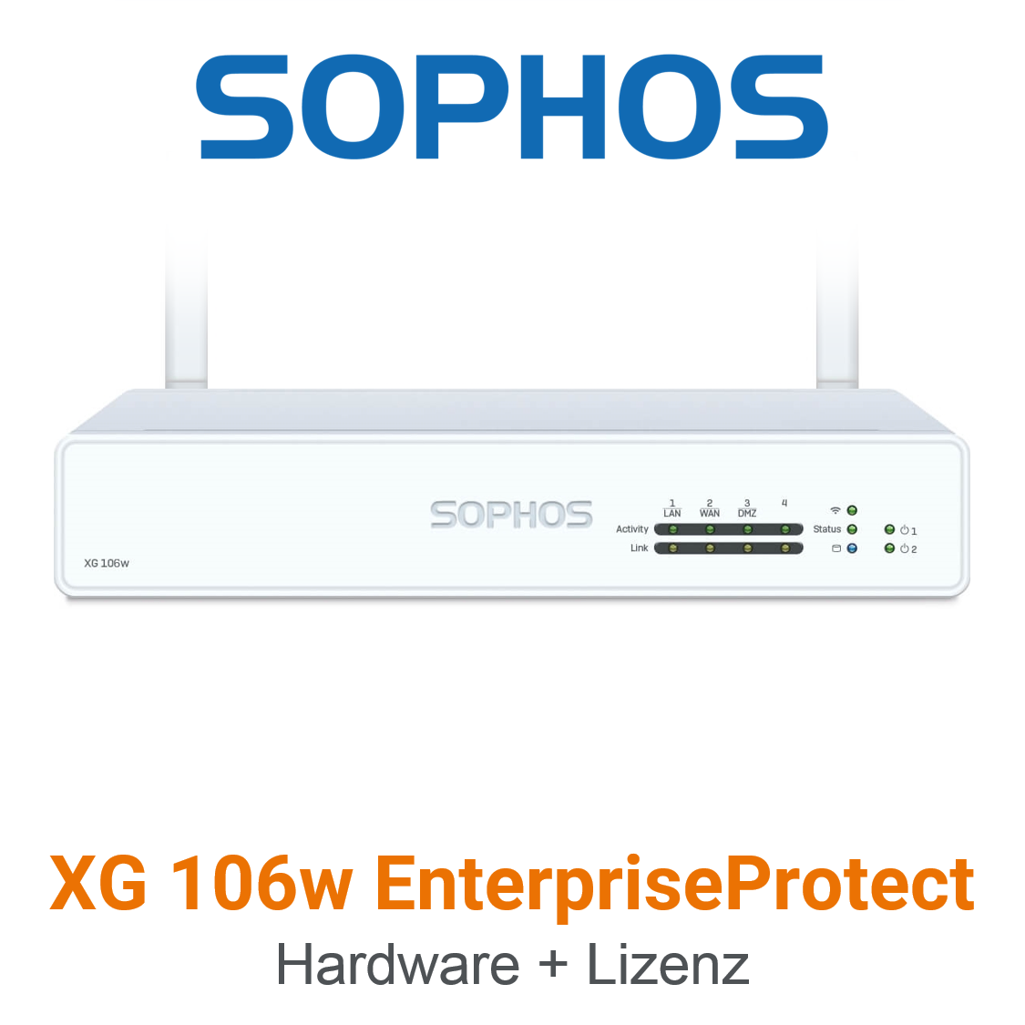 Sophos XG 106w EnterpriseProtect Bundle (Hardware + Lizenz) (End of Sale/Life)