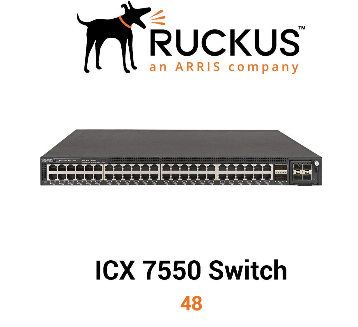 Ruckus ICX 7550-48 Switch