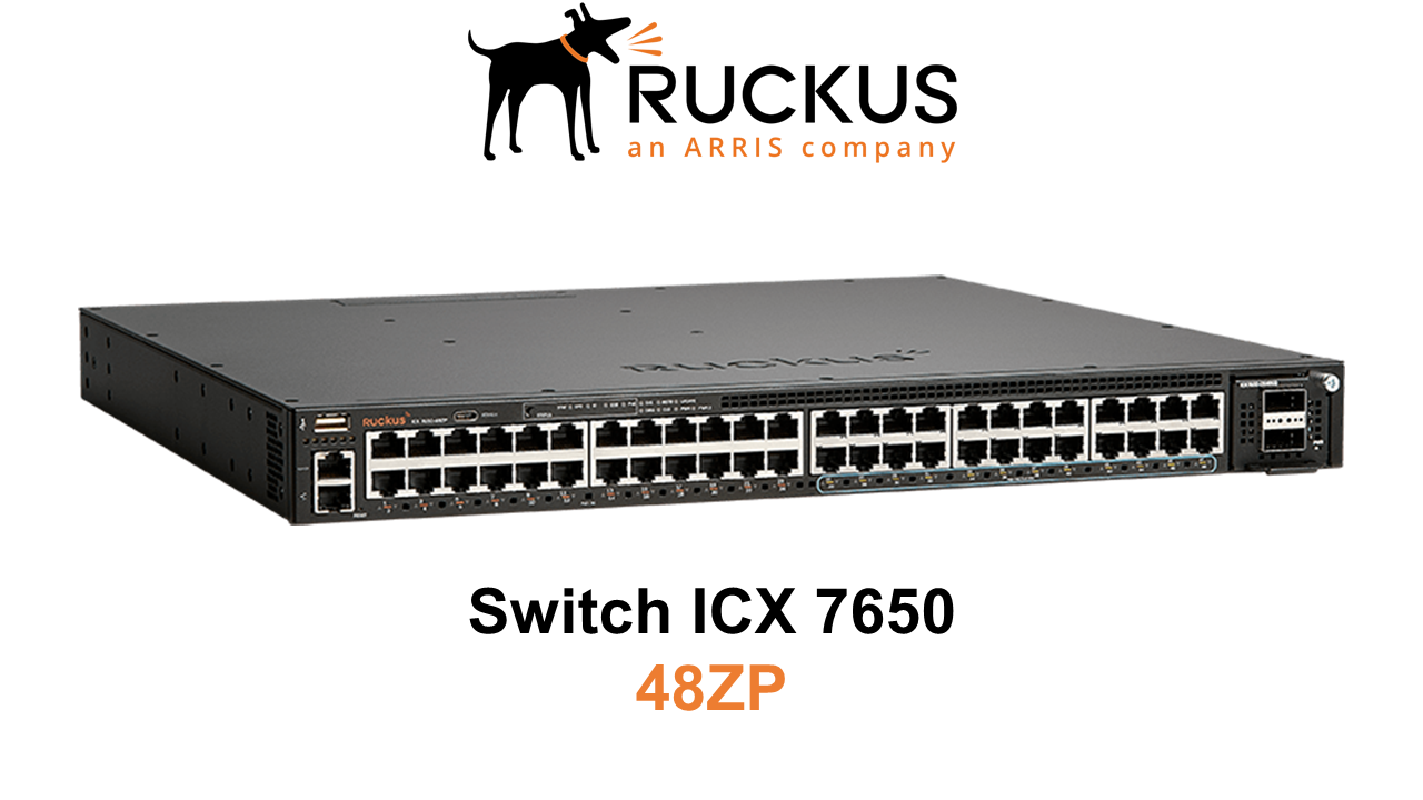 Ruckus ICX 7650-48ZP Switch