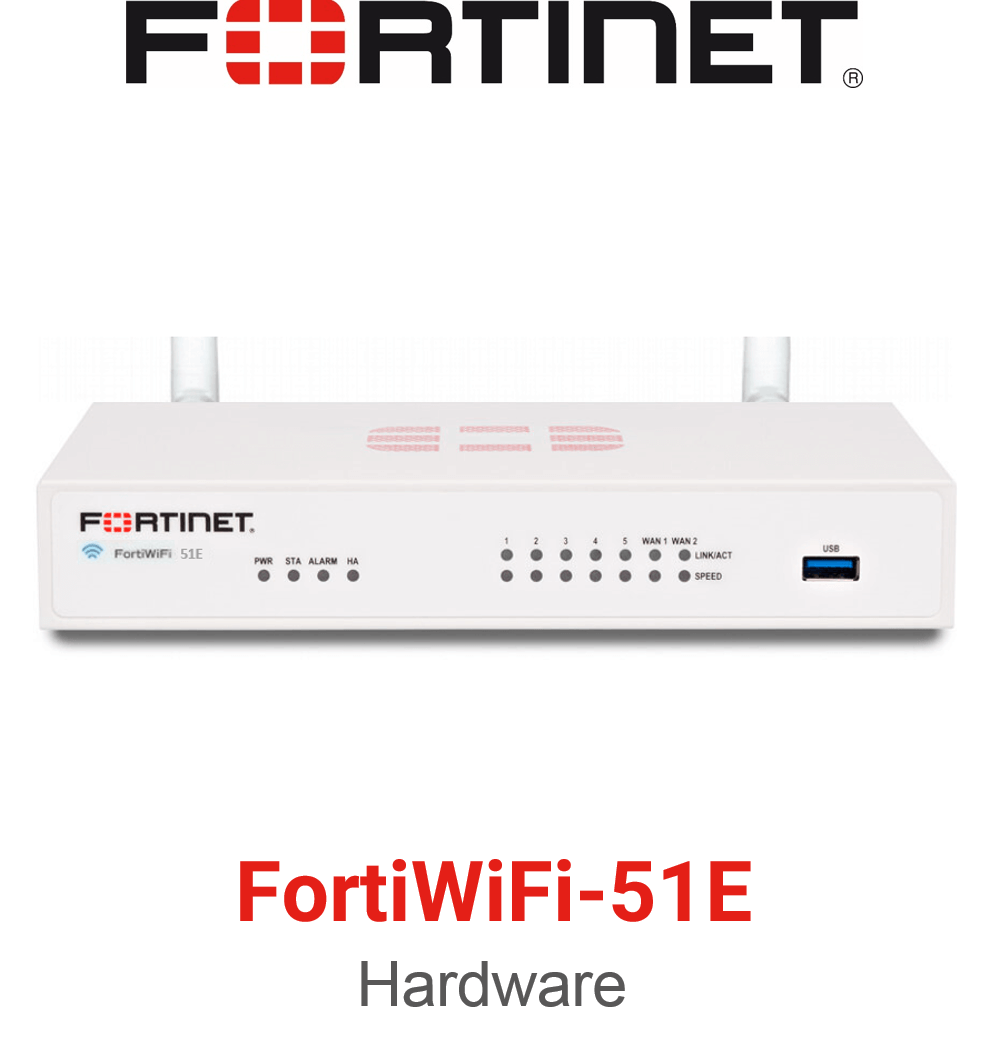 Fortinet FortiWifi 51E Firewall (End of Sale/Life)