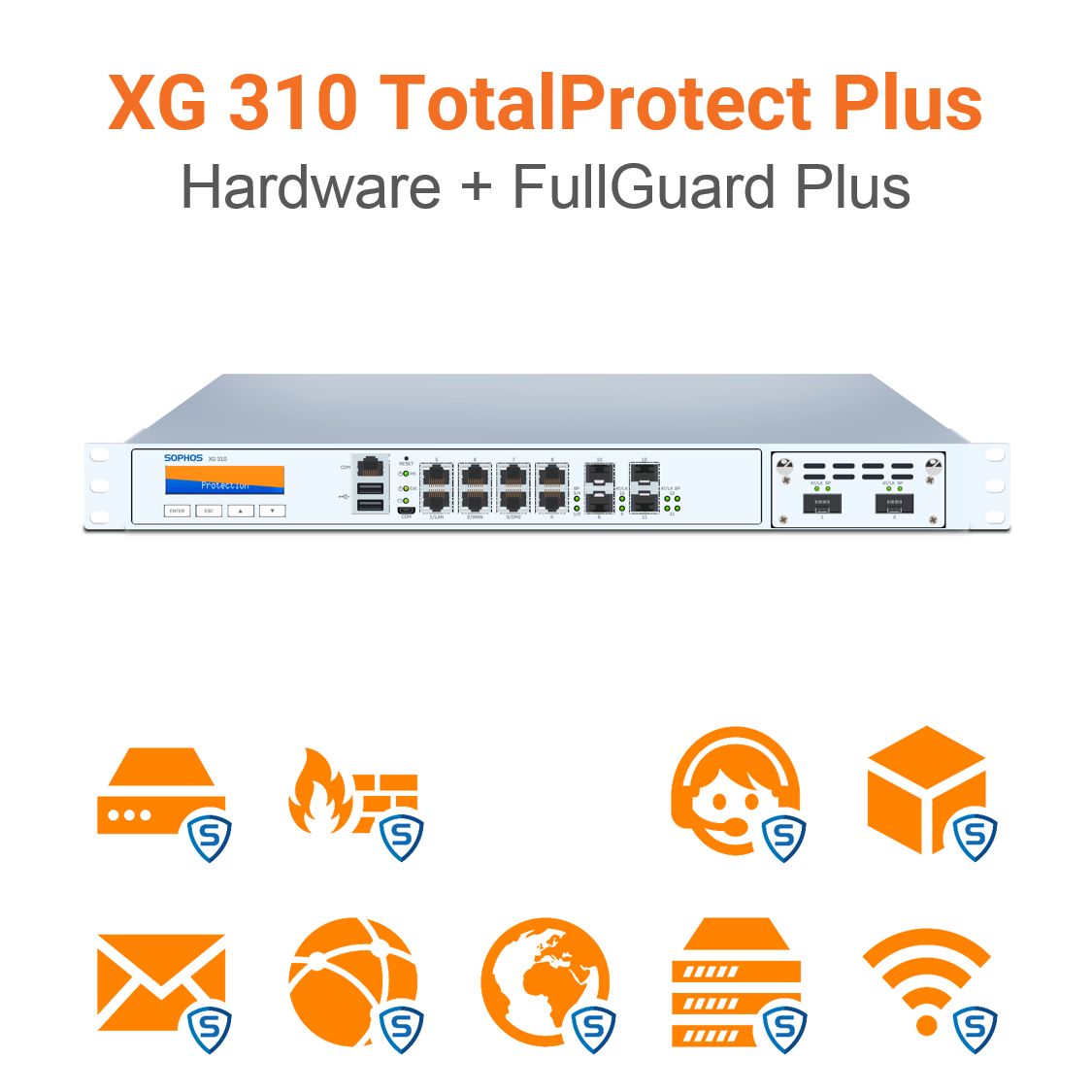 Sophos XG 310 TotalProtect Plus Bundle (End of Sale/Life)