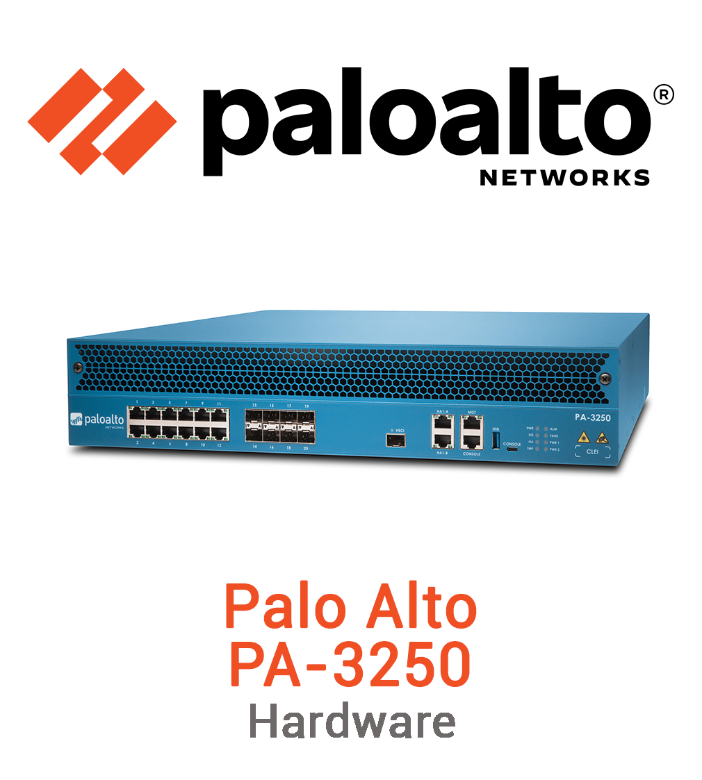 Palo Alto PA-3250 Hardware Appliance