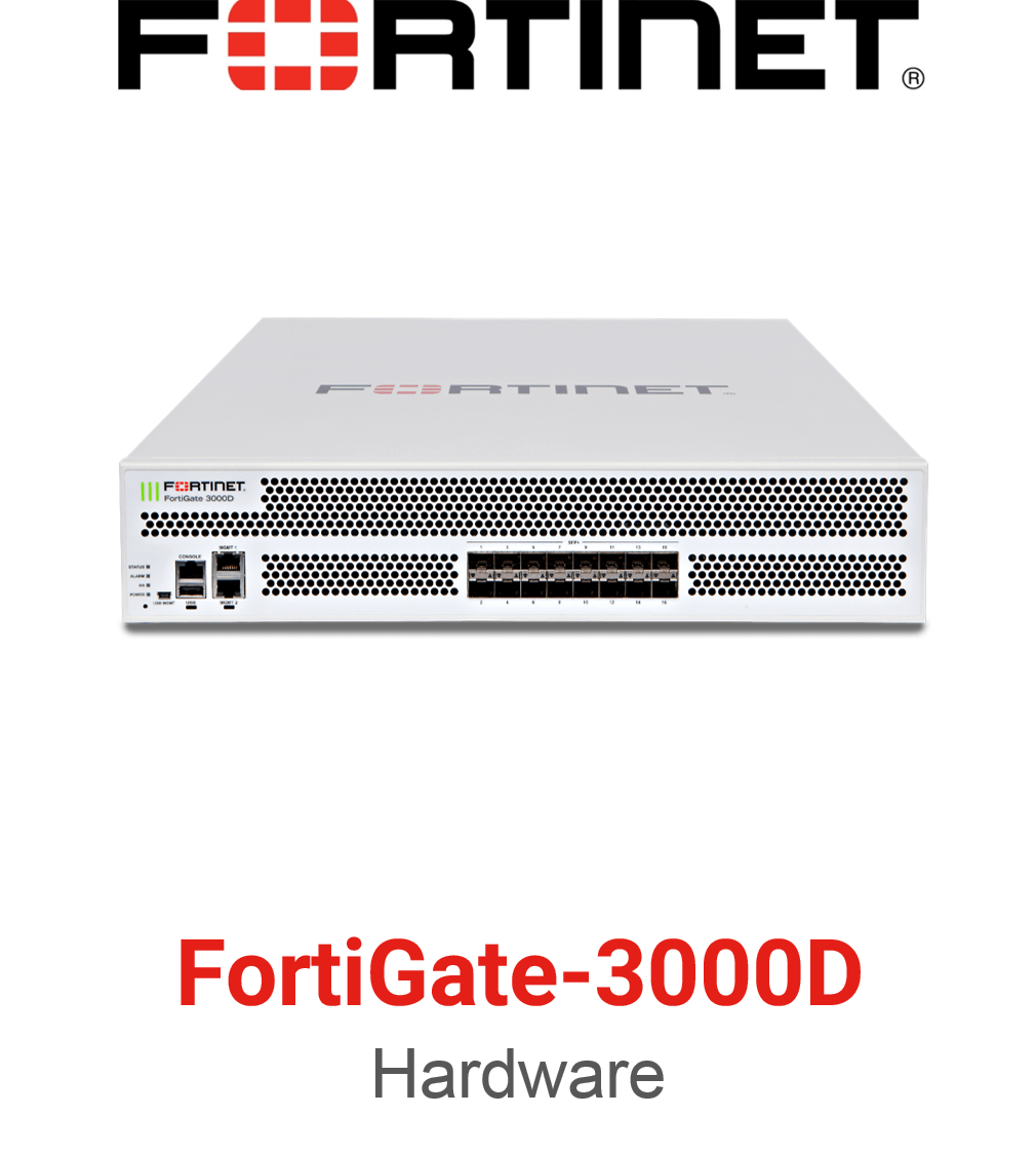 Fortinet FortiGate 3000D Firewall (End of Sale/Life)