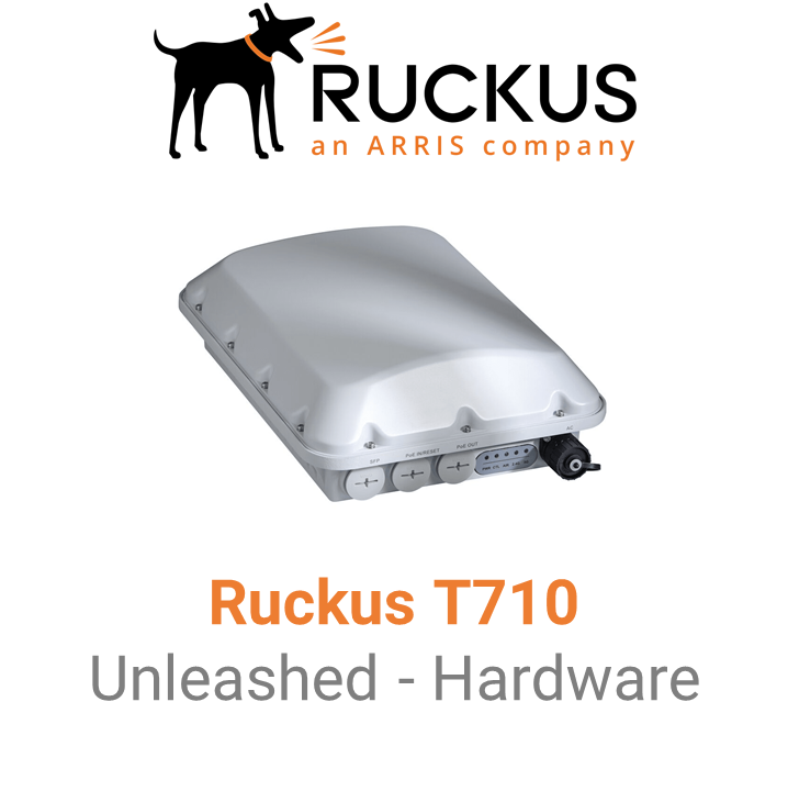 Ruckus T710 Outdoor Access Point - Unleashed