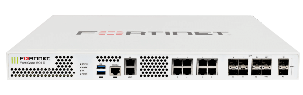 Fortinet FortiGate-501E - UTM/UTP Bundle (End of Sale/Life)