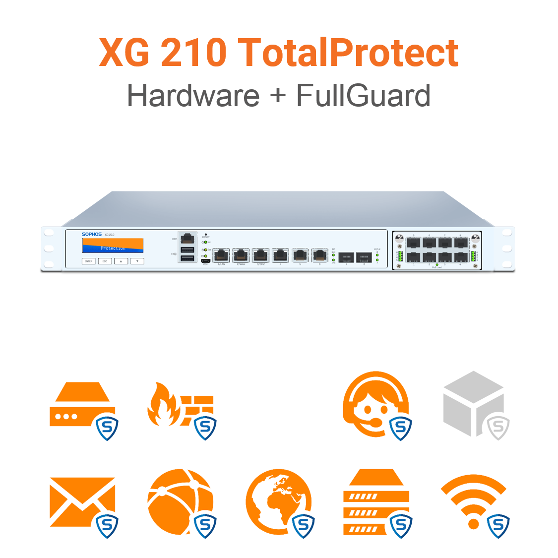 Sophos XG 210 TotalProtect Bundle (End of Sale/Life)