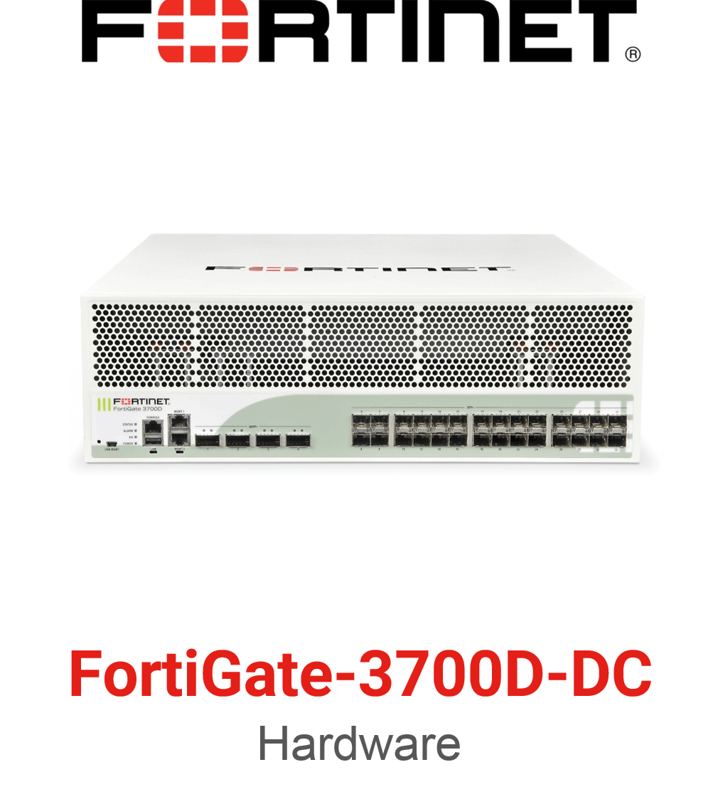 Fortinet FortiGate 3700D DC Firewall (End of Sale/Life)