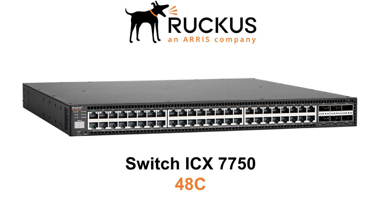 Ruckus ICX 7750-48C Switch