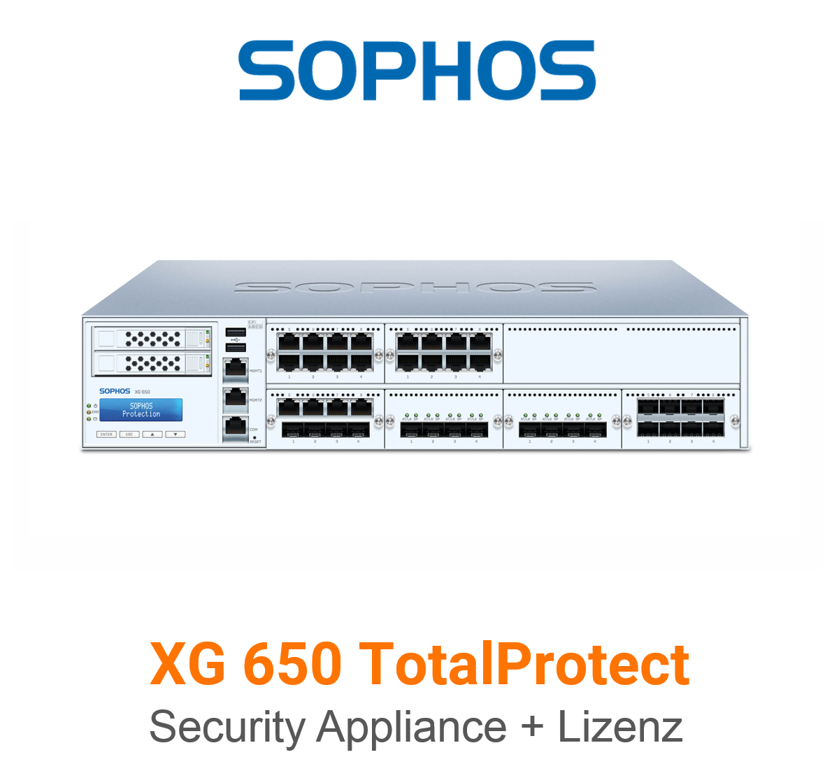 Sophos XG 650 TotalProtect Bundle (End of Sale/Life)