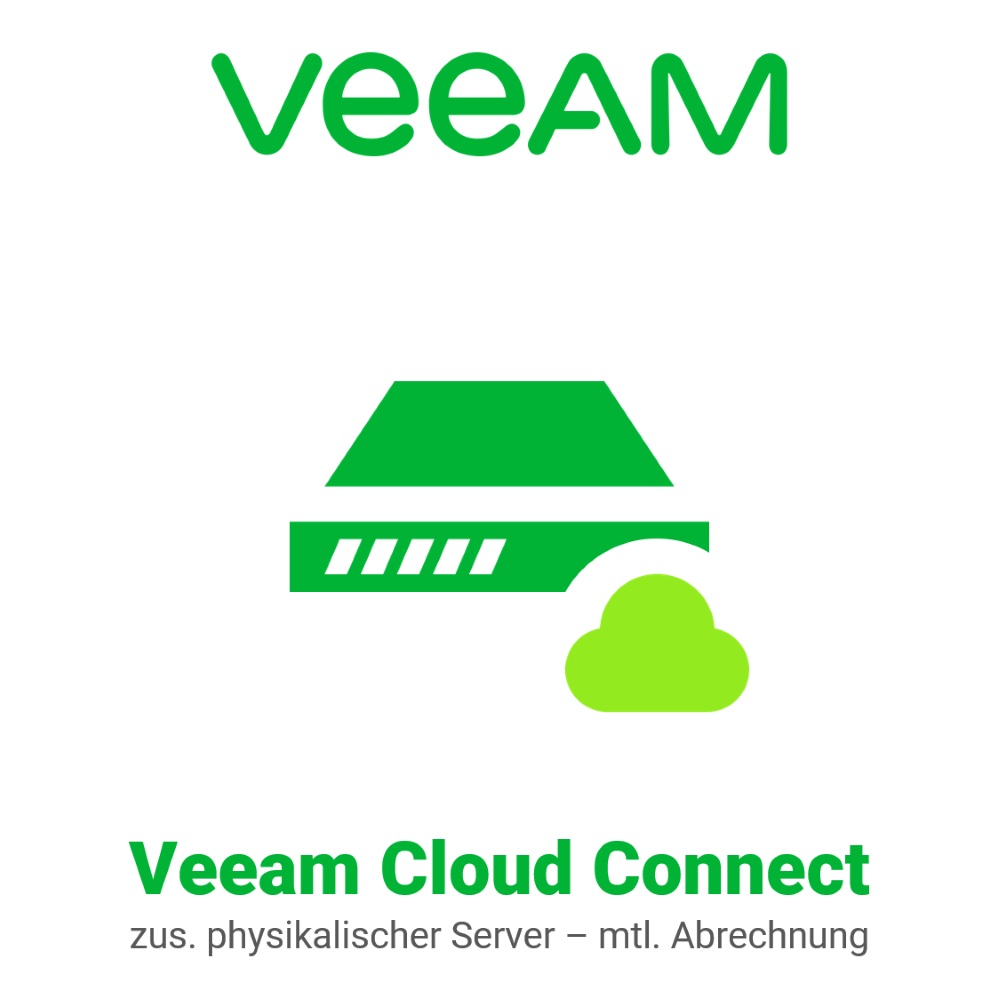 Veeam Cloud Connect - zusätzlicher physikalischer Server