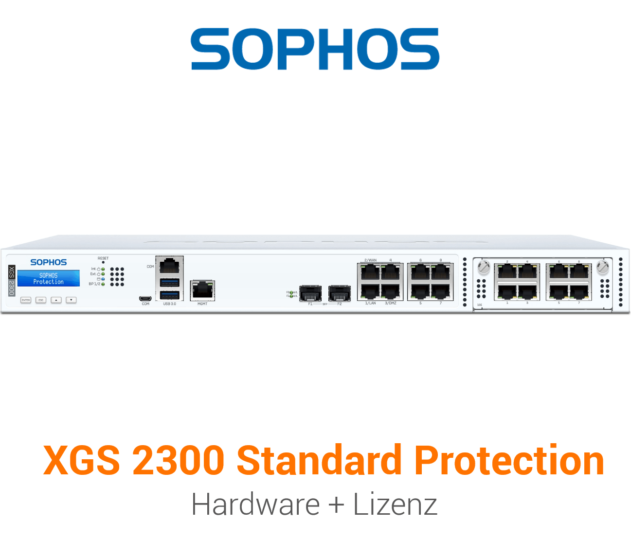 Sophos XGS 2300 mit Standard Protection