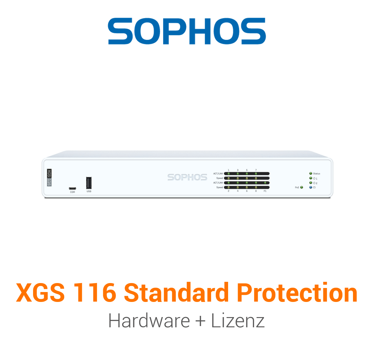 Sophos XGS 116 mit Standard Protection