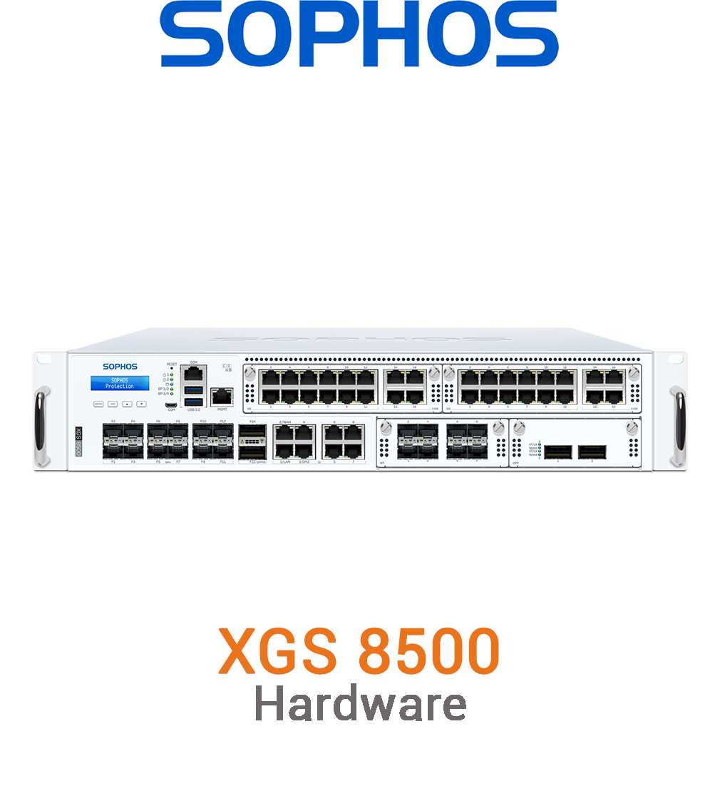 Sophos XGS 8500 Security Appliance