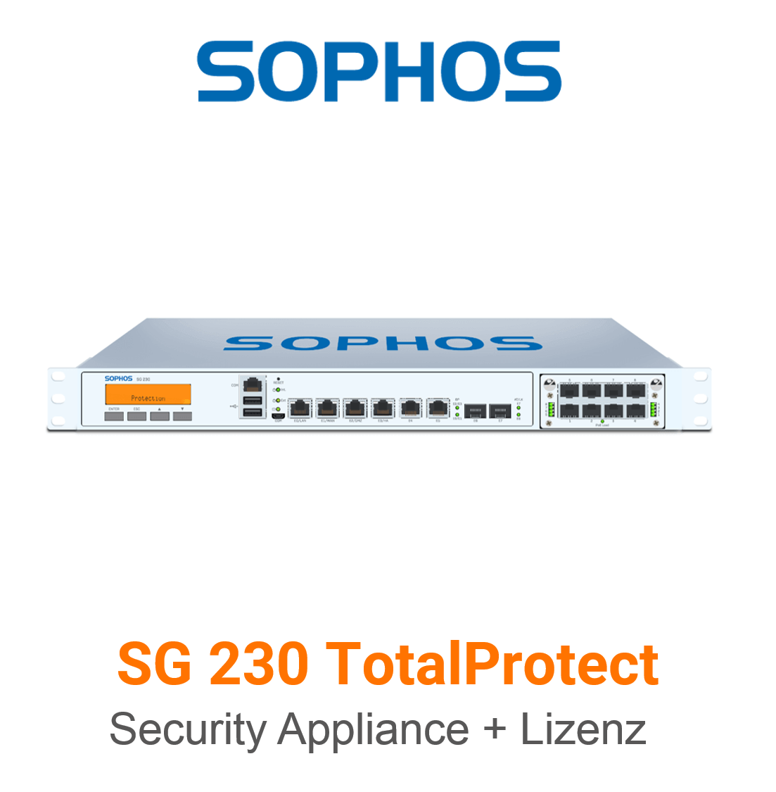 Sophos SG 230 TotalProtect Bundle (End of Sale/Life)