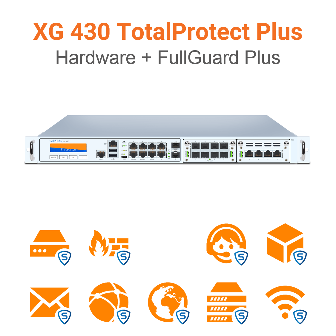 Sophos XG 430 TotalProtect Plus Bundle (End of Sale/Life)