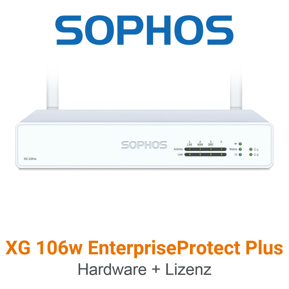 Sophos XG 106w EnterpriseProtect Plus Bundle (Hardware + Lizenz) (End of Sale/Life)